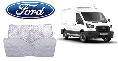 Ford Transit 2013+ Internal Thermal Screen Cab Blinds