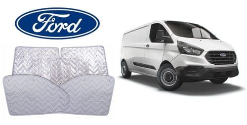 Ford Transit Custom Van 2013+ Internal Thermal Screen Cab Blinds