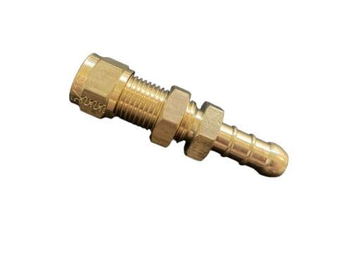 Gas Connector Fitting 8mm (5/16") Bulkhead Nozzle