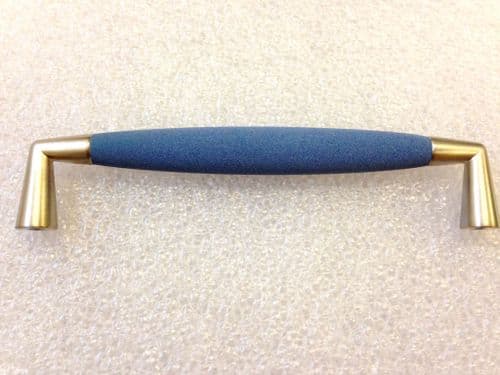 Handle Brush Nickel & Blue