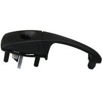 Handle Kit White Left Hand (Horustech) Inner & Outer HSC, Caravan & Motorhome Door Lock - Grasshopper Leisure