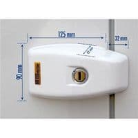 Heosafe Sliding Door Lock 1760W, Safety & Security - Grasshopper Leisure