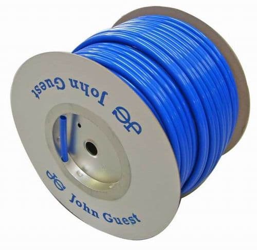 John Guest 12mm Semi Rigid Blue Push Fit Pipe (Per Metre)