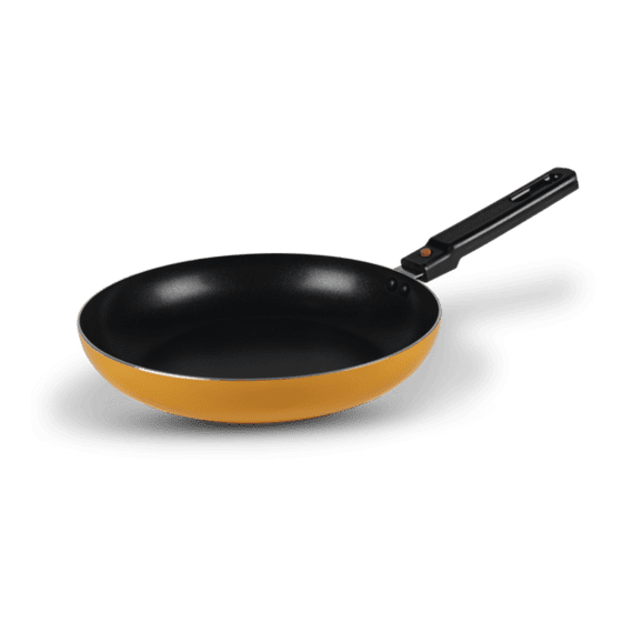 Kampa Dometic 24cm Frying Pan Sunset - Indoor Outdoor Camping Caravan, Detachable Handle, Camping Cooking equipment - Grasshopper Leisure