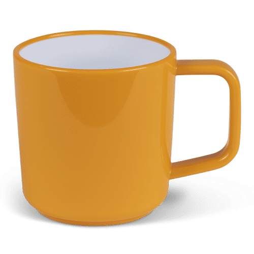 Kampa Dometic Sunset Yellow 4 Piece Mug Set