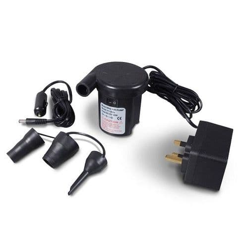 KAMPA Twister Two Way Quick Inflator Pump - 12 v / 240 v