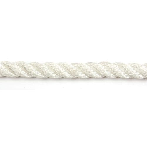 Kingfisher 16mm White Anchor Line Rope with Galvanised Thimble (15m)
