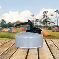 Leisurewize 1 Litre Aluminium Whistling Kettle LW724 - Grasshopper Leisure