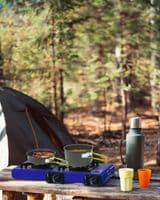 Leisurewize 10 Piece Premium Outdoor Camping Cookware Pan Set LW712 - Grasshopper Leisure
