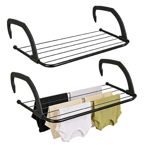 Leisurewize Compact Clothes Airer 2 Pack
