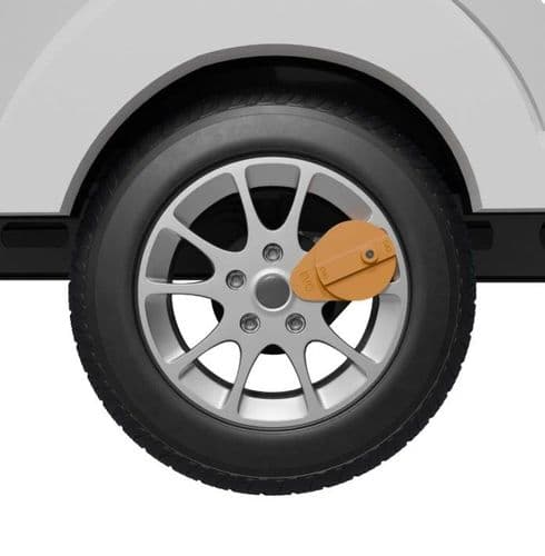 Leisurewize EVO Wheel Lock For Caravans Fitted With AL-KO Receiver