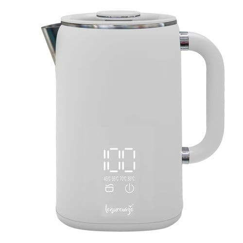 Leisurewize Sleek LED Kettle Grey Low Wattage