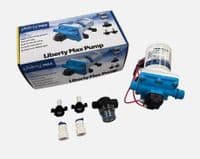 Liberty Max 12v 20psi 7 Lpm Pressurised Water Pump - Grasshopper Leisure