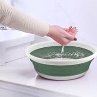 Lifestyle 9 Litre Collapsible Washing Up Bowl Sink LF3076 - Grasshopper Leisure