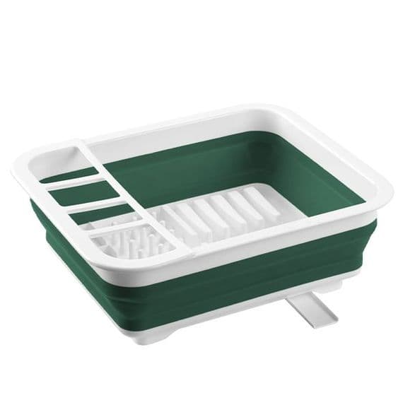 Lifestyle Collapsible Dish Rack With Drainer LF4409 - Grasshopper Leisure