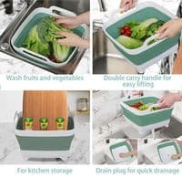 Lifestyle Collapsible Sink Bowl With Plug LF4359 - Grasshopper Leisure