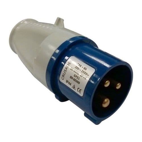 Mains Site Plug 16 Amp