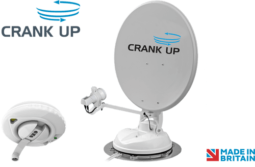 Maxview Crank Up B2590 Roof Mounted 65cm / 85cm Satellite System