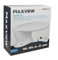 Maxview Gazelle Pro 12/24V D.C (MK2) Omnidirectional UHF TV/FM Aerial White TV Satellite for caravan  motorhome - Grasshopper Leisure