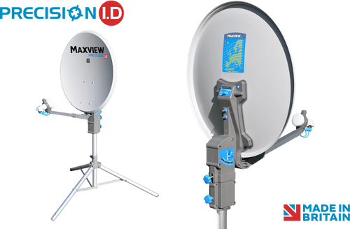 Maxview PRECISION I.D 55cm / 65cm / 75cm Satellite System with Single or Twin LNB