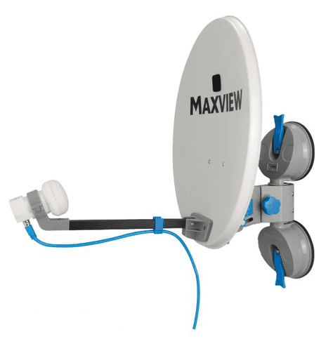 Maxview Remora Pro – Suction Mount Portable Satellite TV Dish Kit