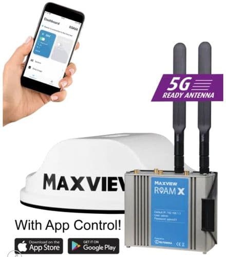 Maxview Roam X Mobile 3G 4G WiFi MXL051 White