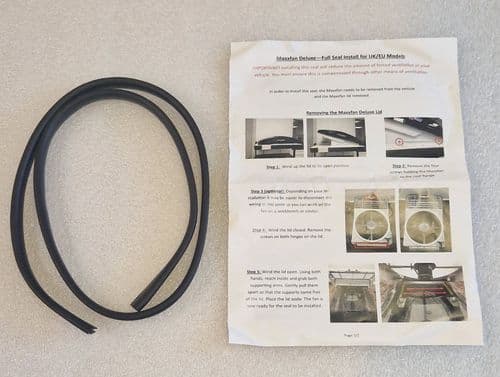 Maxxair Deluxe Full Seal Kit For Maxxfan Roof Vent, Travel Noise Reduction