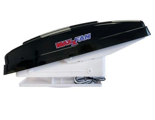 Maxxair Maxxfan Deluxe Compact Smoke Roof Vent Fan With Remote Control 280 x 280mm