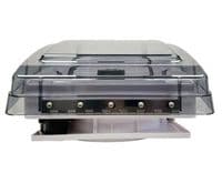 Maxxair Maxxfan Deluxe Compact Tint Roof Vent Fan With Remote Control 280 x 280mm - Grasshopper Leisure