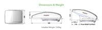 Maxxair Maxxfan Deluxe Tinted Roof Vent Fan With Remote Control 400 x 400mm, Caravan Campervan Motorhome - Grasshopper Leisure