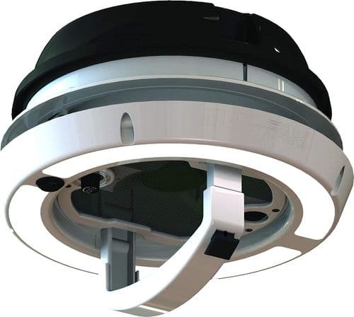 Maxxair Maxxfan Dome PLUS Roof Vent 12v Fan & LED Light - Black