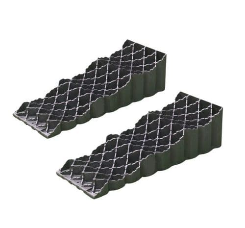 Milenco Triple Caravan Motorhome Levelling Ramp Set With Bag