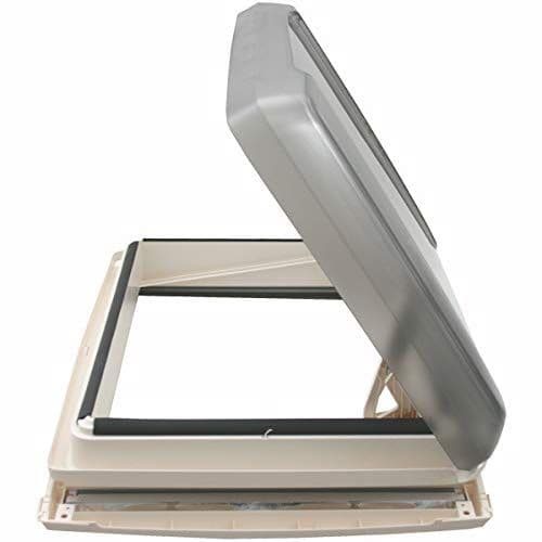 Lucernario MPK Vision Vent S Pro Per Camper - Vetro Colorato, Doppia Plissettatura, 28x28cm - Foto 7