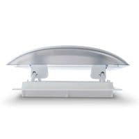 MPK VisionVent S Pro 280x280mm Vented Rooflight White 24-46mm - Grasshopper Leisure