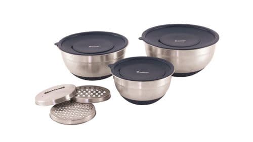 Outwell Chef Bowl Set With Lids And Graters