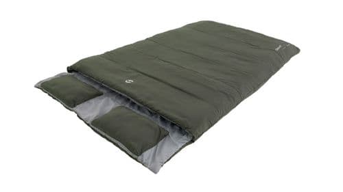 Outwell Companion Lux Double Green Sleeping Bag 2025