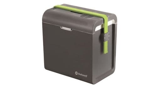 Outwell ECOcool Grey 24L Coolbox 12V/230V - Grasshopper Leisure, Camping & Fishing Coolboxes - Grasshopper Leisure
