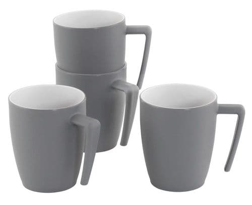 Outwell Gala 4 Person Mug Set Grey Mist