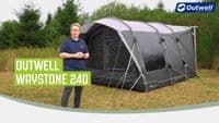 Outwell Waystone 240 Drive Away / Free Standing Campervan Awning 111350 - Grasshopper Leisure