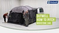 Outwell Waystone 240 Drive Away / Free Standing Campervan Awning 111350 - Grasshopper Leisure