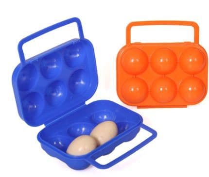 Plastic Egg Carrier Camping Holder