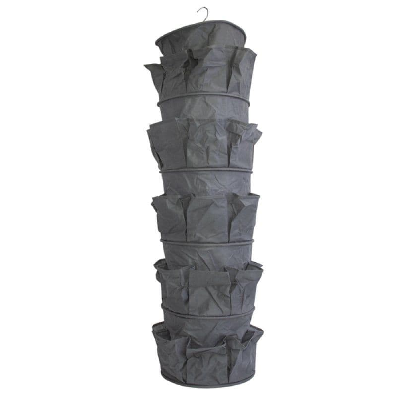 PLS 5 Tier Hanging Carousel Organiser Storage, Camping Tent Awning ...