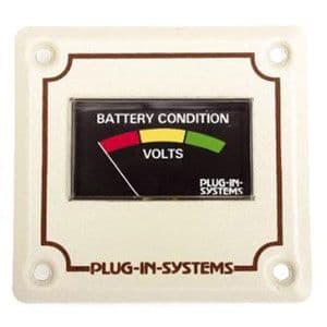 Plug-In Systems 12v Battery Condition Meter Voltmeter