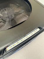 Powerparts Black ZEPHYR 400 x 400 Rooflight Clear/Tint Caravan Campervan Motorhome - Grasshopper Leisure