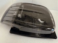 Powerparts Black ZEPHYR 400 x 400 Rooflight Clear/Tint Caravan Campervan Motorhome - Grasshopper Leisure