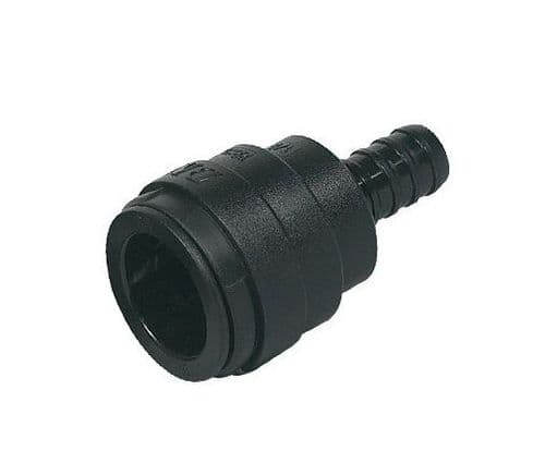 Push Fit 15mm 1/2" Barb Flexi hose