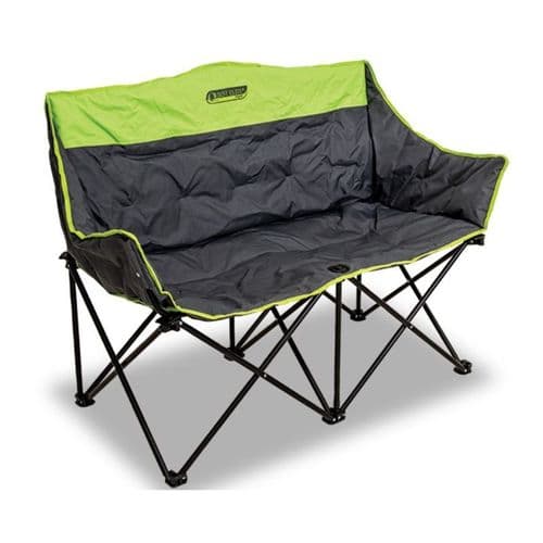 Quest Autograph Hampshire Double Seat Sofa Chair Green - Grasshopper Leisure