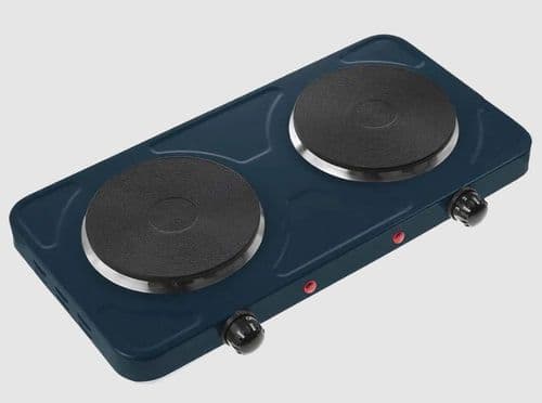 Quest Electric Double Hotplate Camping Stove
