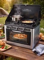 Quest Portable Camping Oven & Stove - Grasshopper Leisure