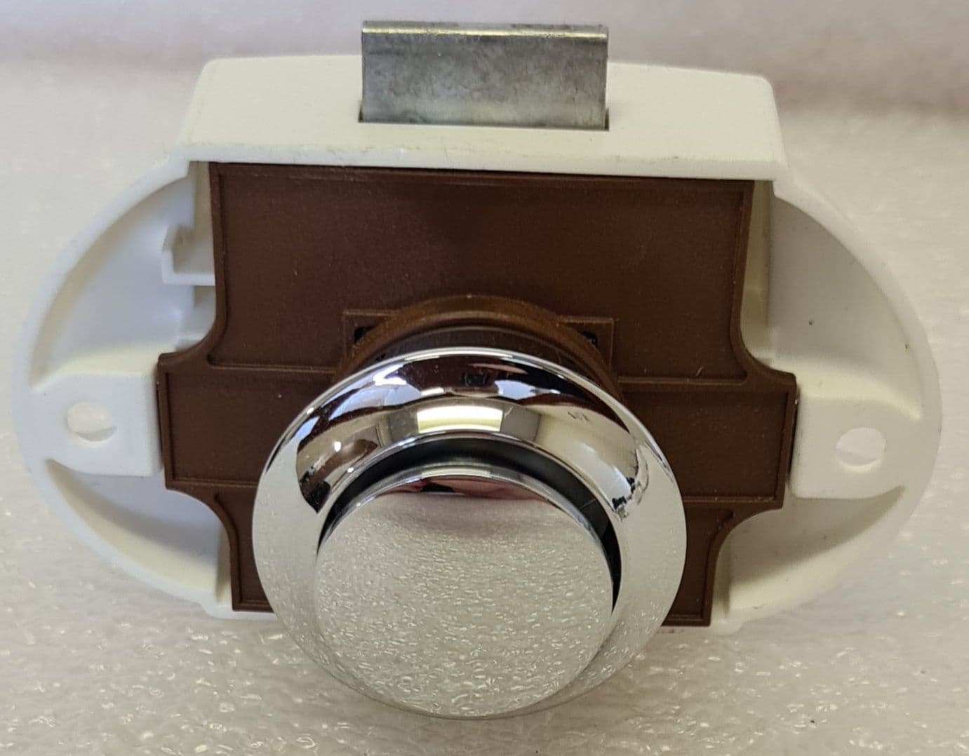 Regular Chrome (Effect) 15mm Push Button Door Catch, Handles, Knobs ...